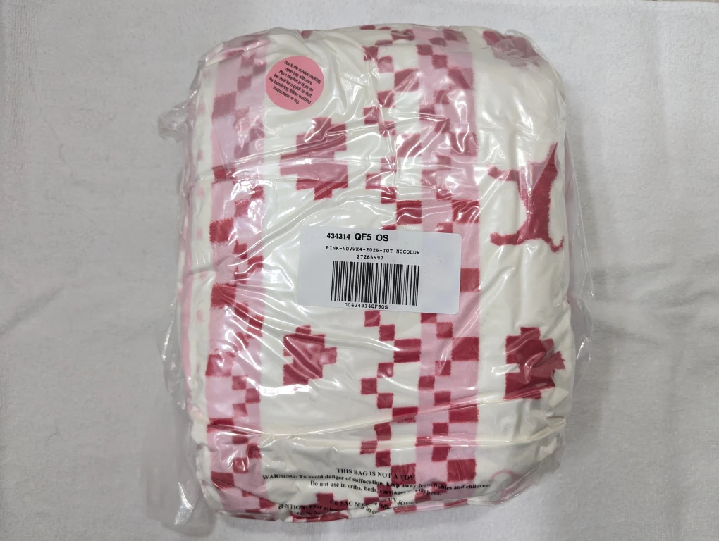 Victoria's Secret PINK Blanket & Bling Tote Bag Set - photo 2