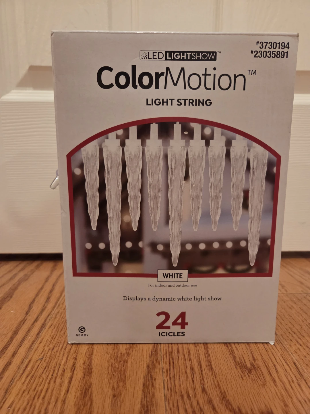 Chritmas Lightshow ColorMotion Light String - 24 Icicles