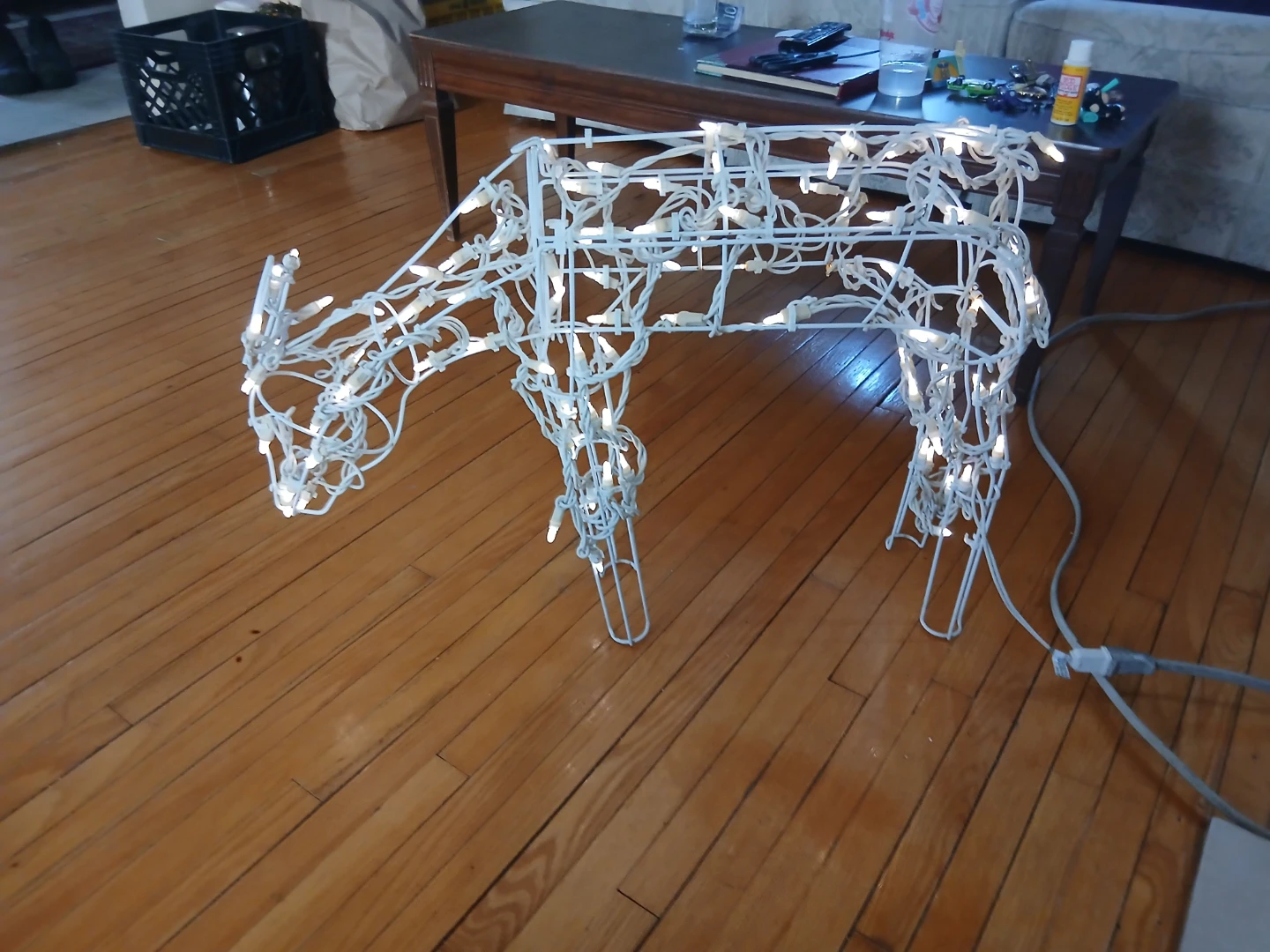 Lighted Reindeer Christmas Decoration