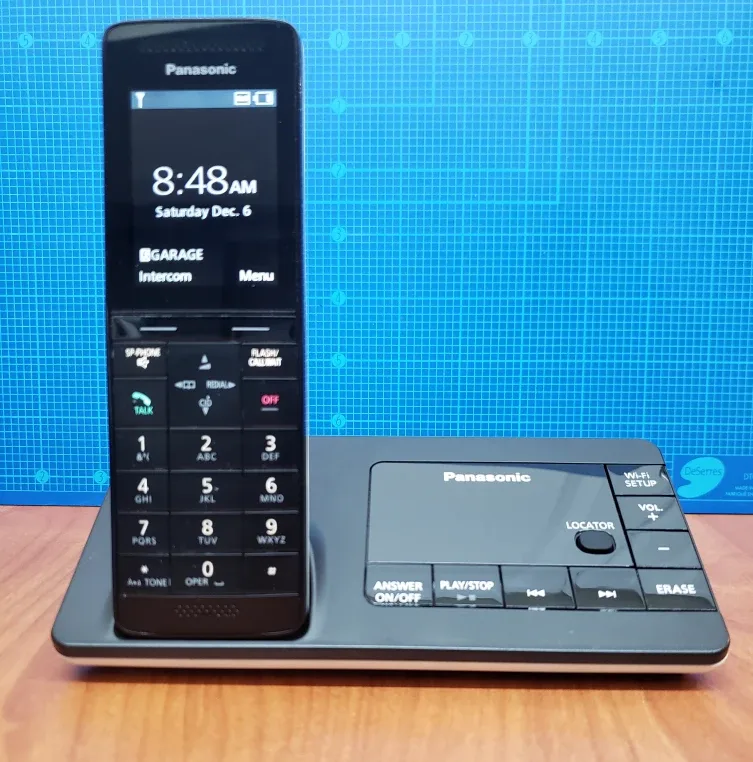 Panasonic Premium DECT 6.0 Cordless Phone with Answering Machine