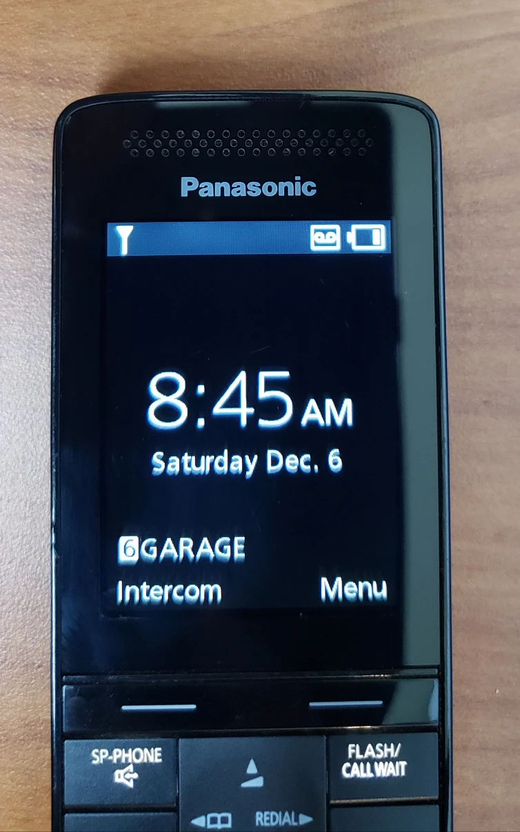 Panasonic Premium DECT 6.0 Cordless Phone with Answering Machine - photo 2