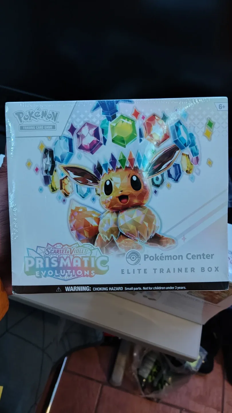 New Pokemon Prismatic Evo ETB POKEMON CENTRE