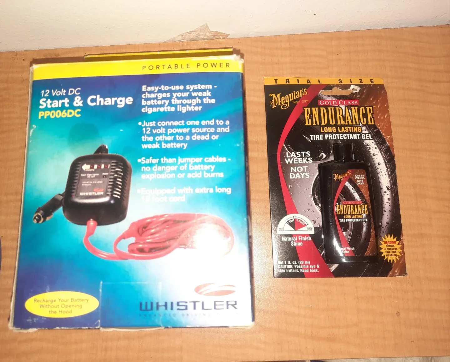 Whistler 12V DC Start & Charge  & Trial size Tire Gel