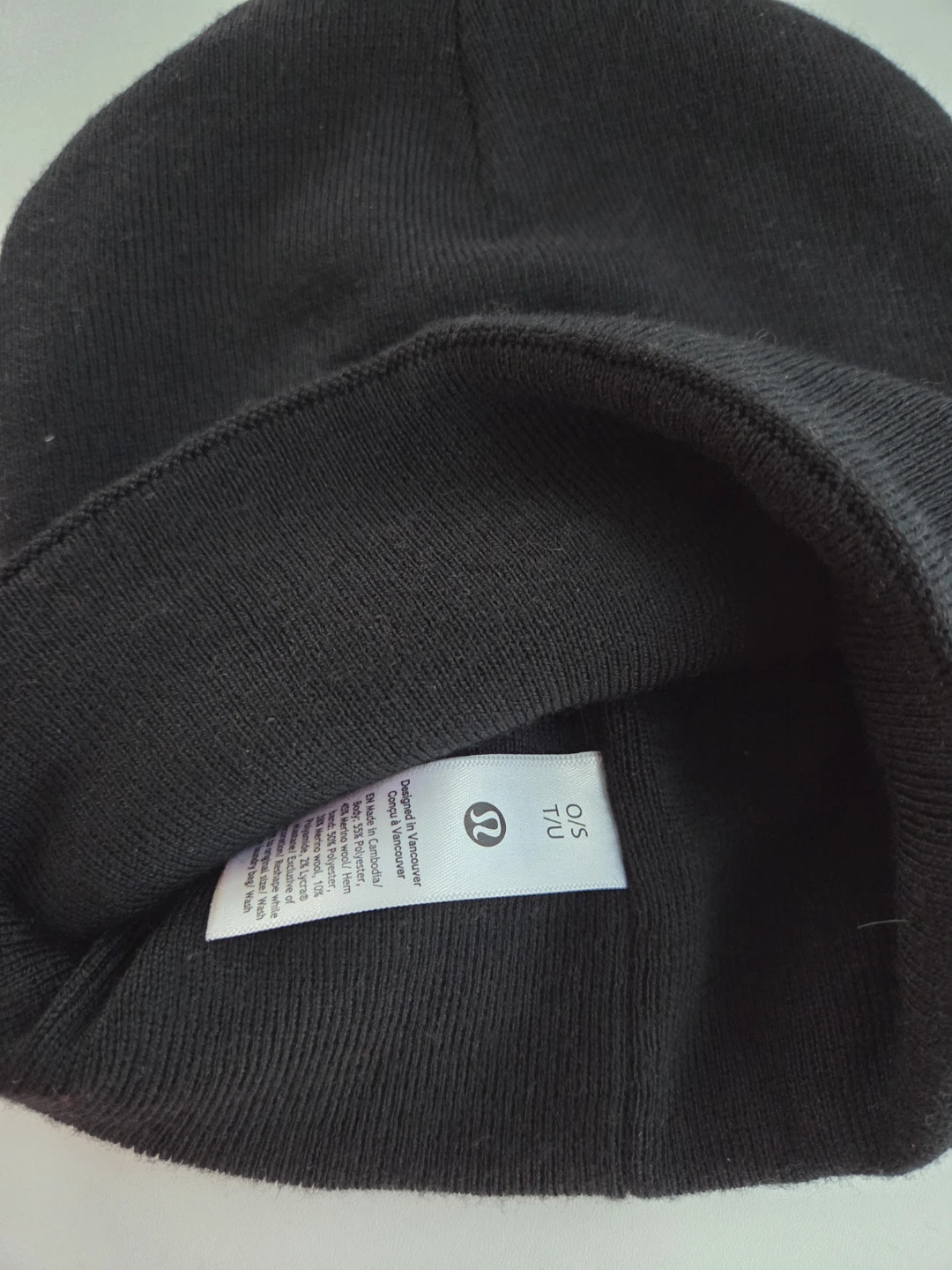 Lululemon Black Beanie O/S - photo 2