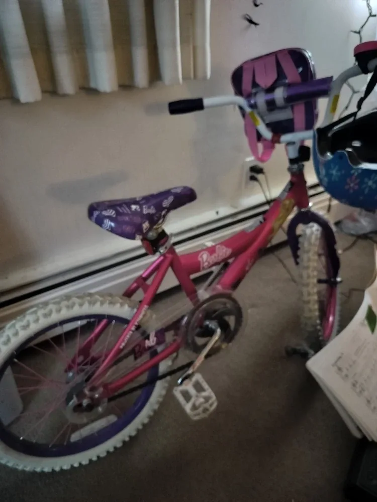 Barbie Kids' Bike - Pink & Purple image indicator(2)