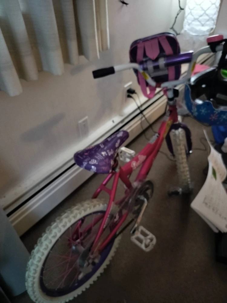 Barbie Kids' Bike - Pink & Purple - photo 3
