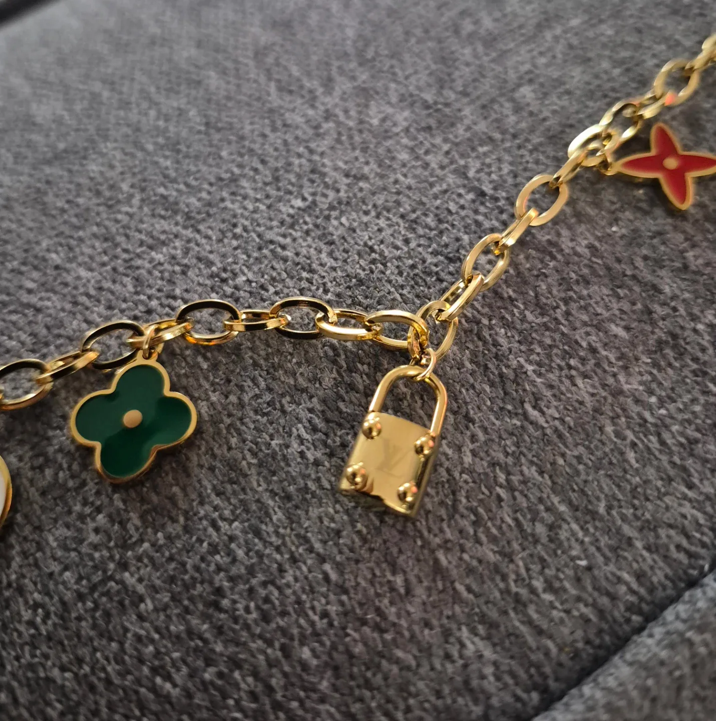 Louis Vuitton Charm Bracelet, Gold image indicator(2)