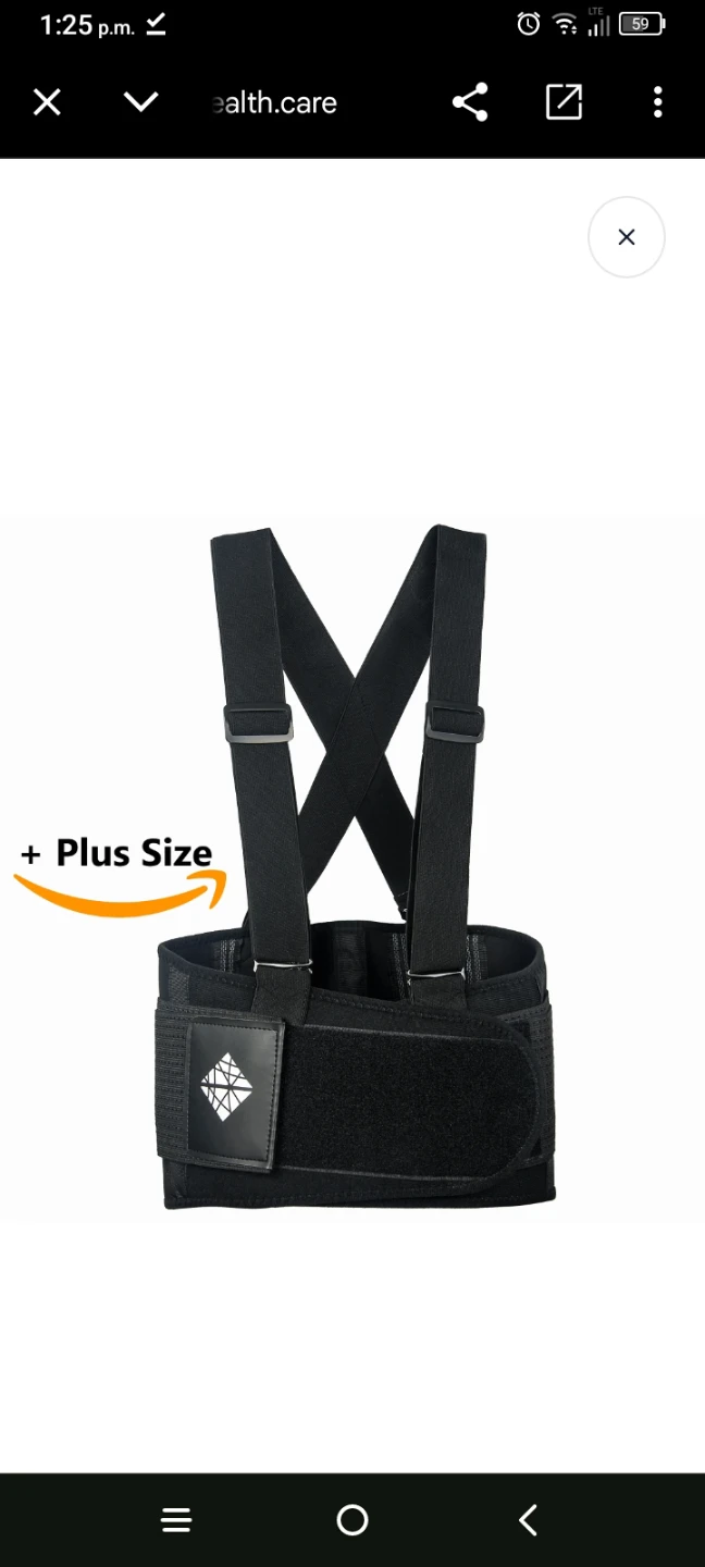 BRAND NEW- Industrial Back Support Belt - size XXXL