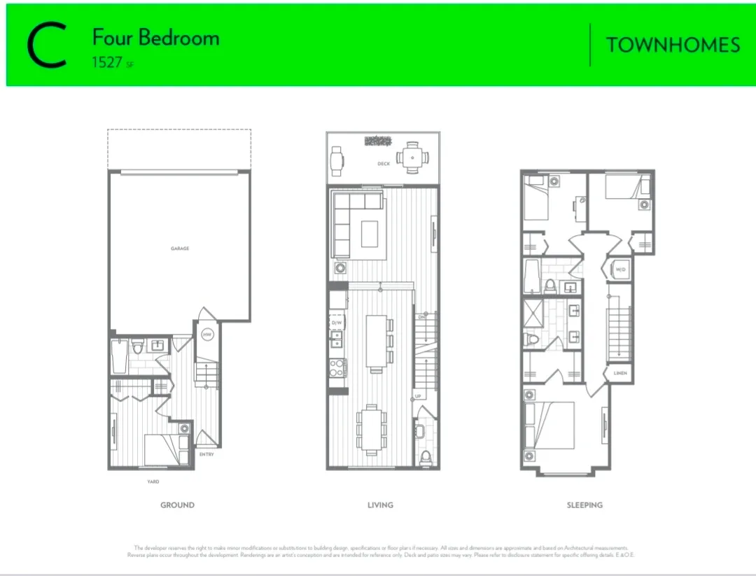 SPACIOUS FULLY FURNISHED 4 BED, 3.5 BATH TOENHOUSE