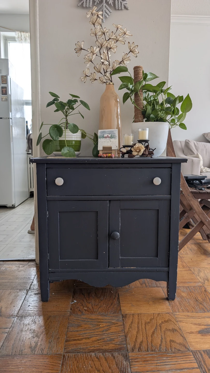 Dark Grey Cabinet