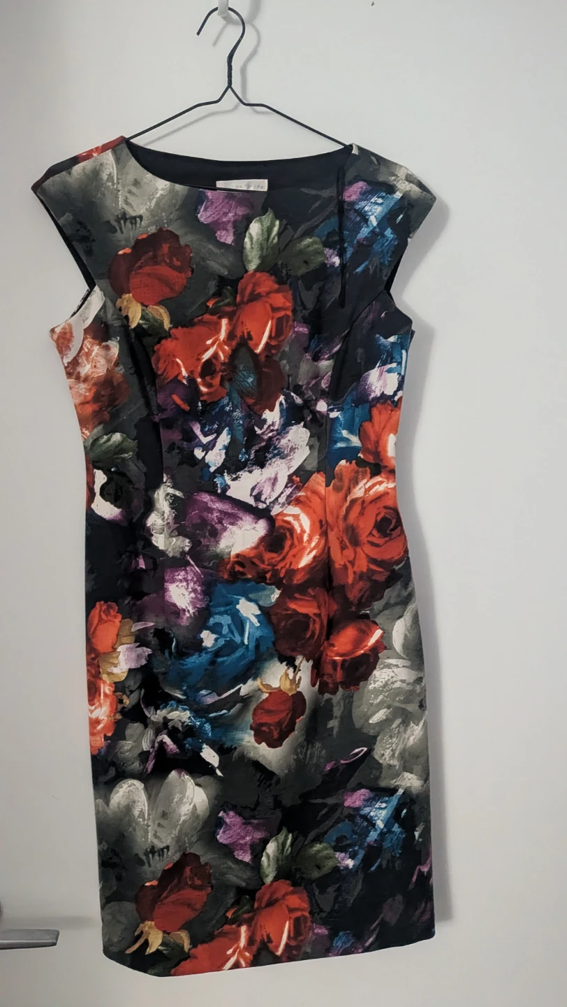 London Times Floral Dress - Size 6 - photo 3