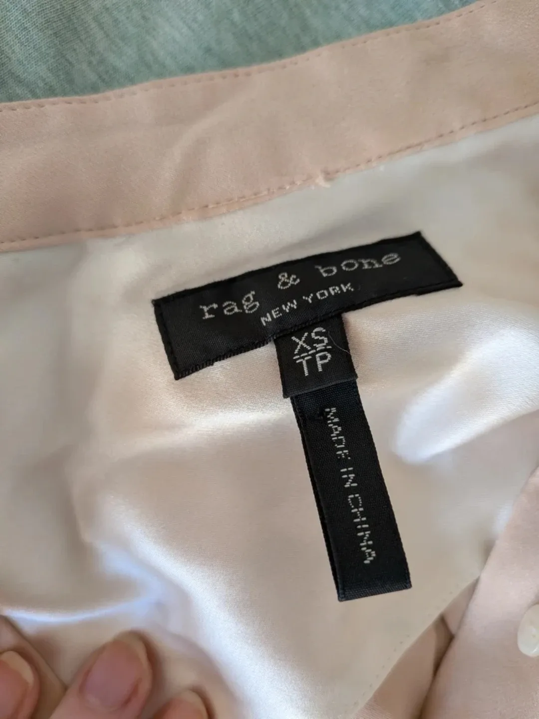 Rag & Bone Silk Dylan Blouse image indicator(2)