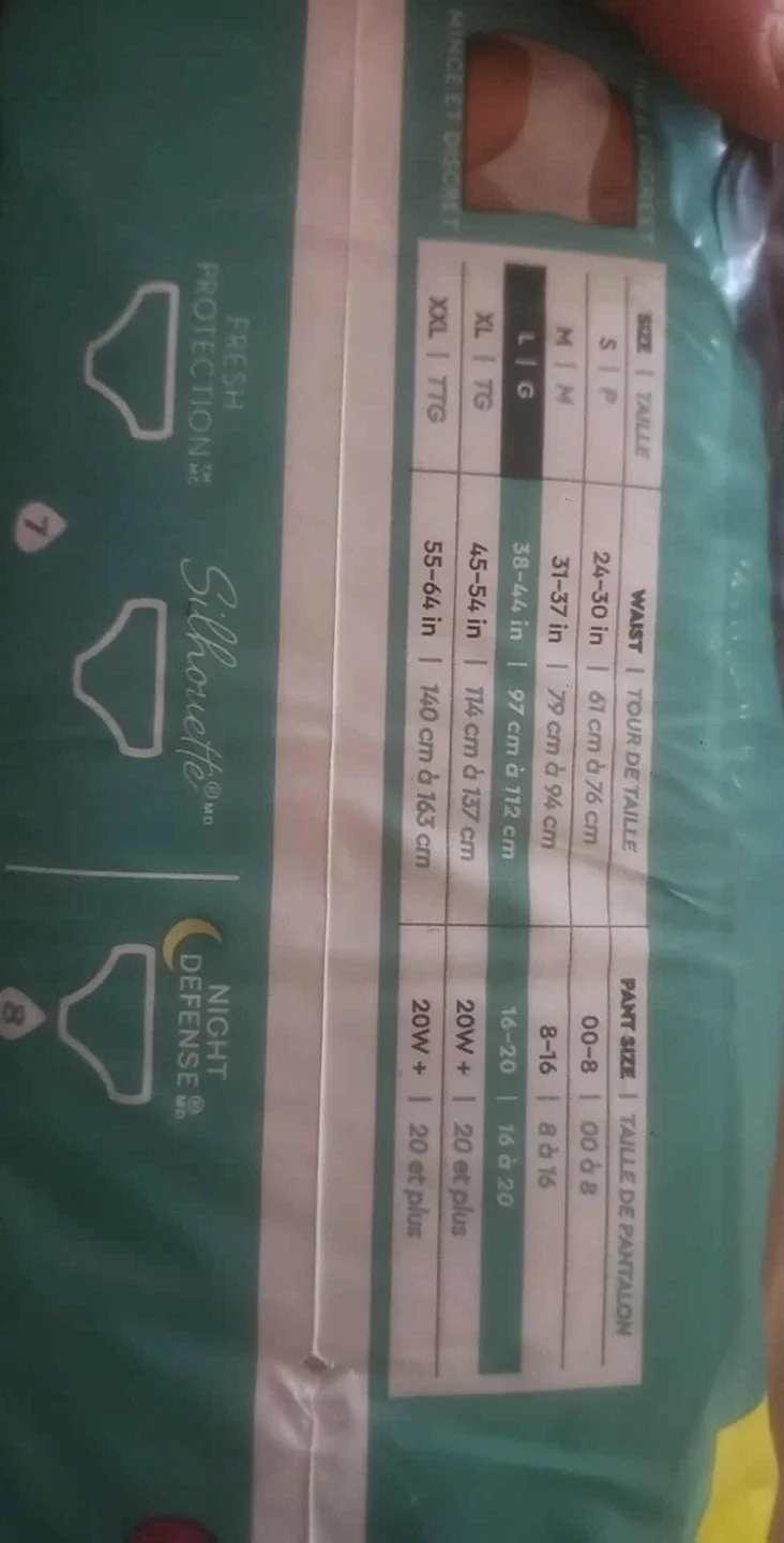 Depend Fresh Protection Underwear, Size L image indicator(2)