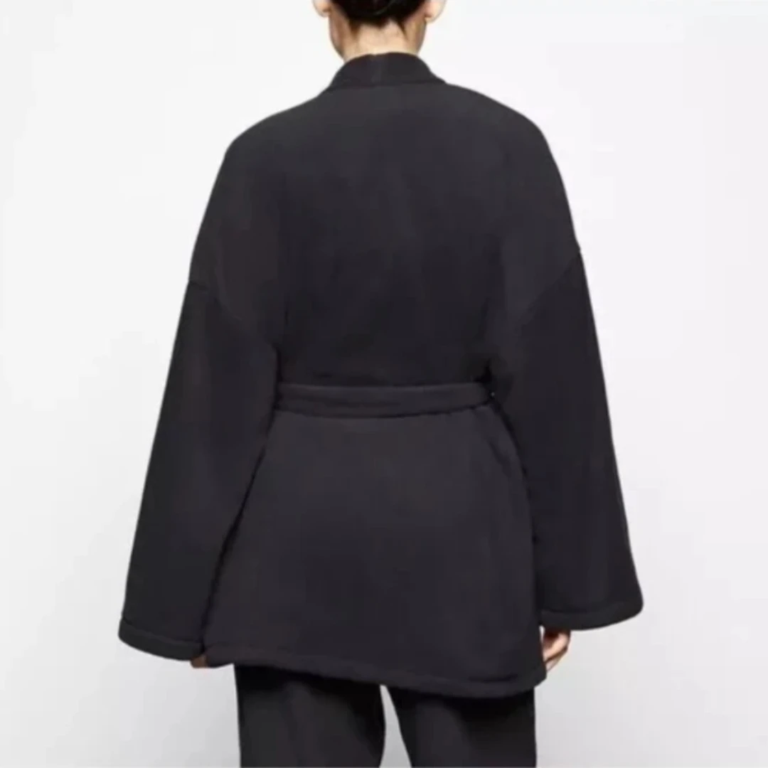 SKIMS Fleece Belt Jacket - photo 2