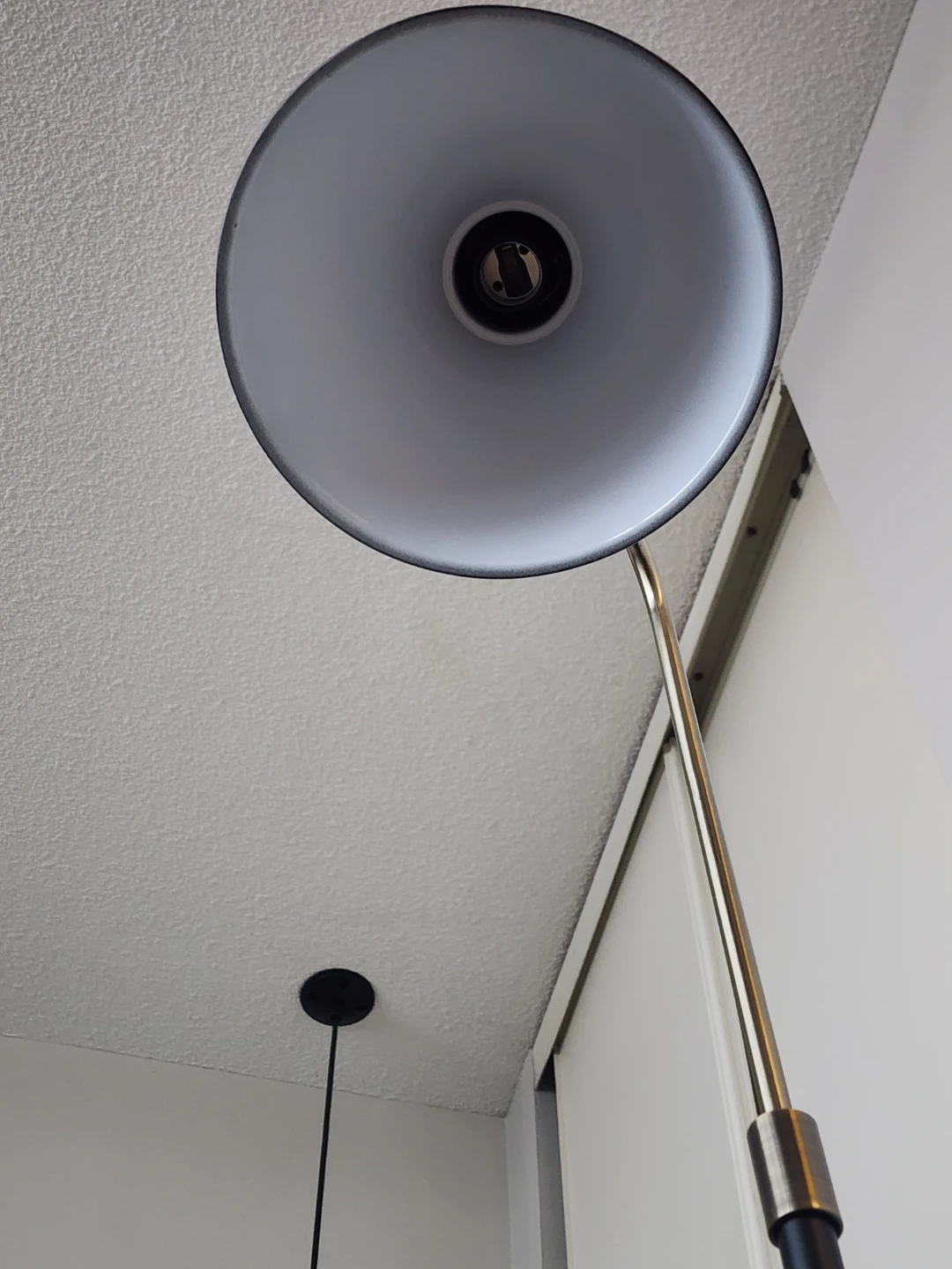 Black & Brass Finish Floor Lamp - photo 5