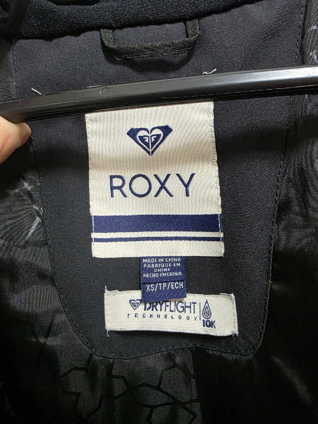 Roxy Black Winter Jacket XS image indicator(3)
