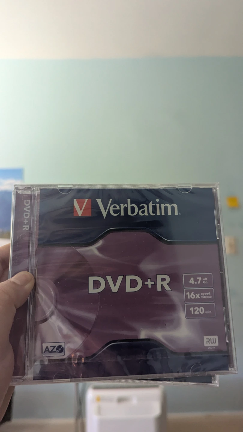Verbatim DVD+R 4.7 GB - New! (3)