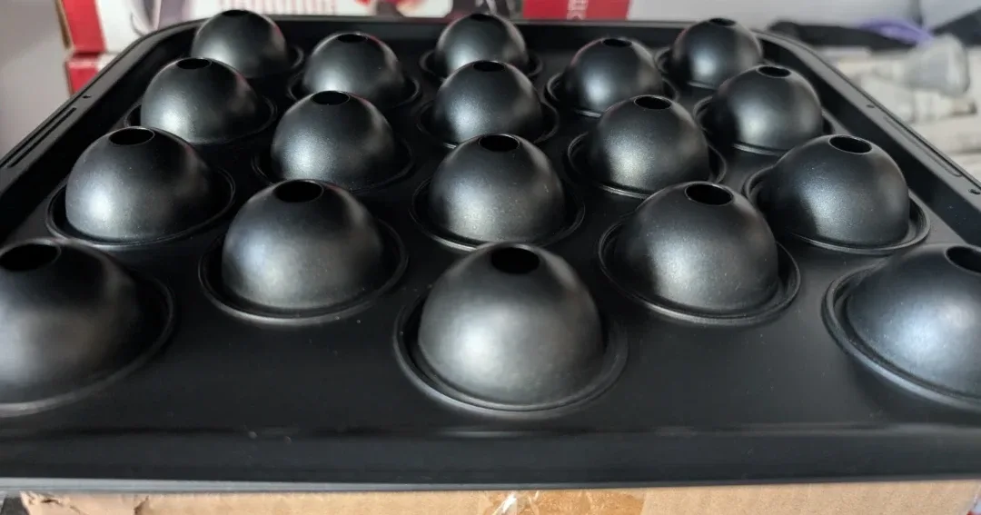 HomeMax Cake Pop / Donut Hole Baking Pans - New image indicator(2)