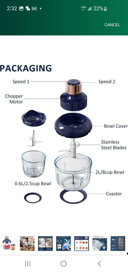 Bear Food Chopper - Brand new - photo 2