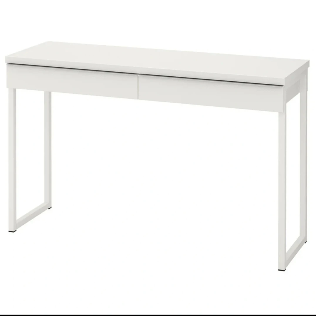 Ikea Desk - White, 120x40cm - 2 desk