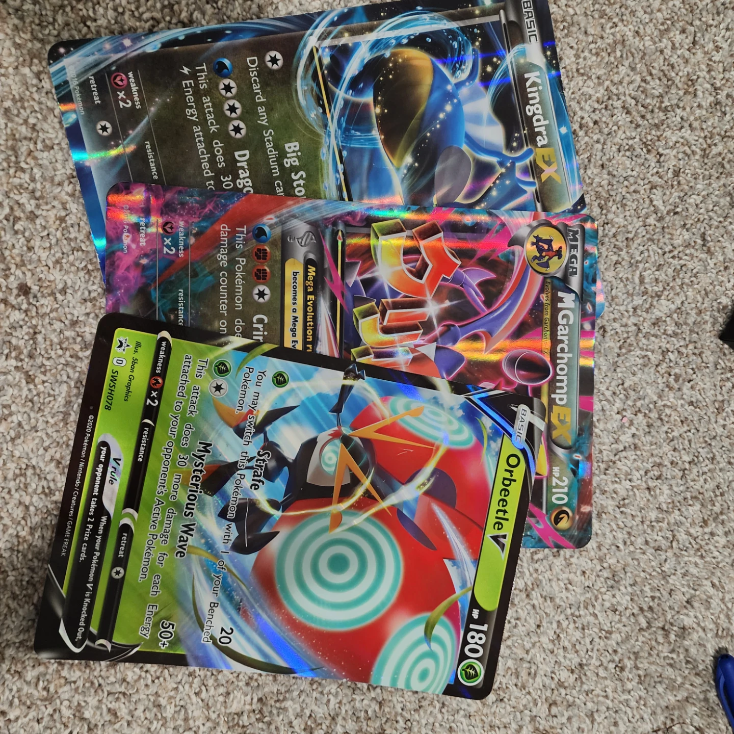 Pokemon Cards - Gengar, Greninja, Arcanine - photo 3