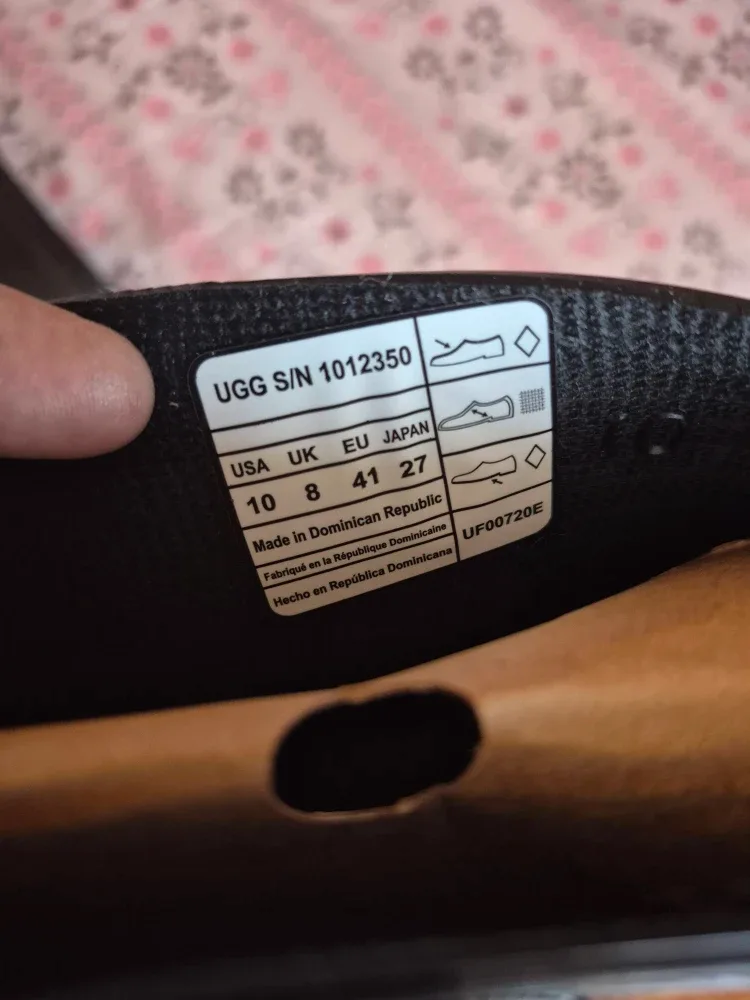 UGG Black Rain Boots - Women's Size 10