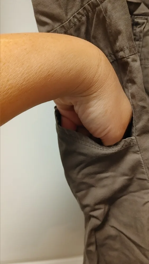 Women's Olive Green Military Style Jacket size xs image indicator(5)