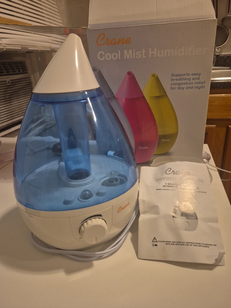 Crane Cool Mist Humidifier - 1 Gallon
