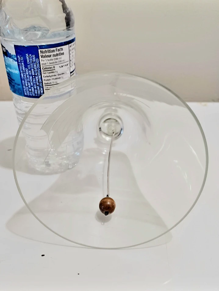 Huge Toscany Handmade Etched Crystal Bell - photo 5