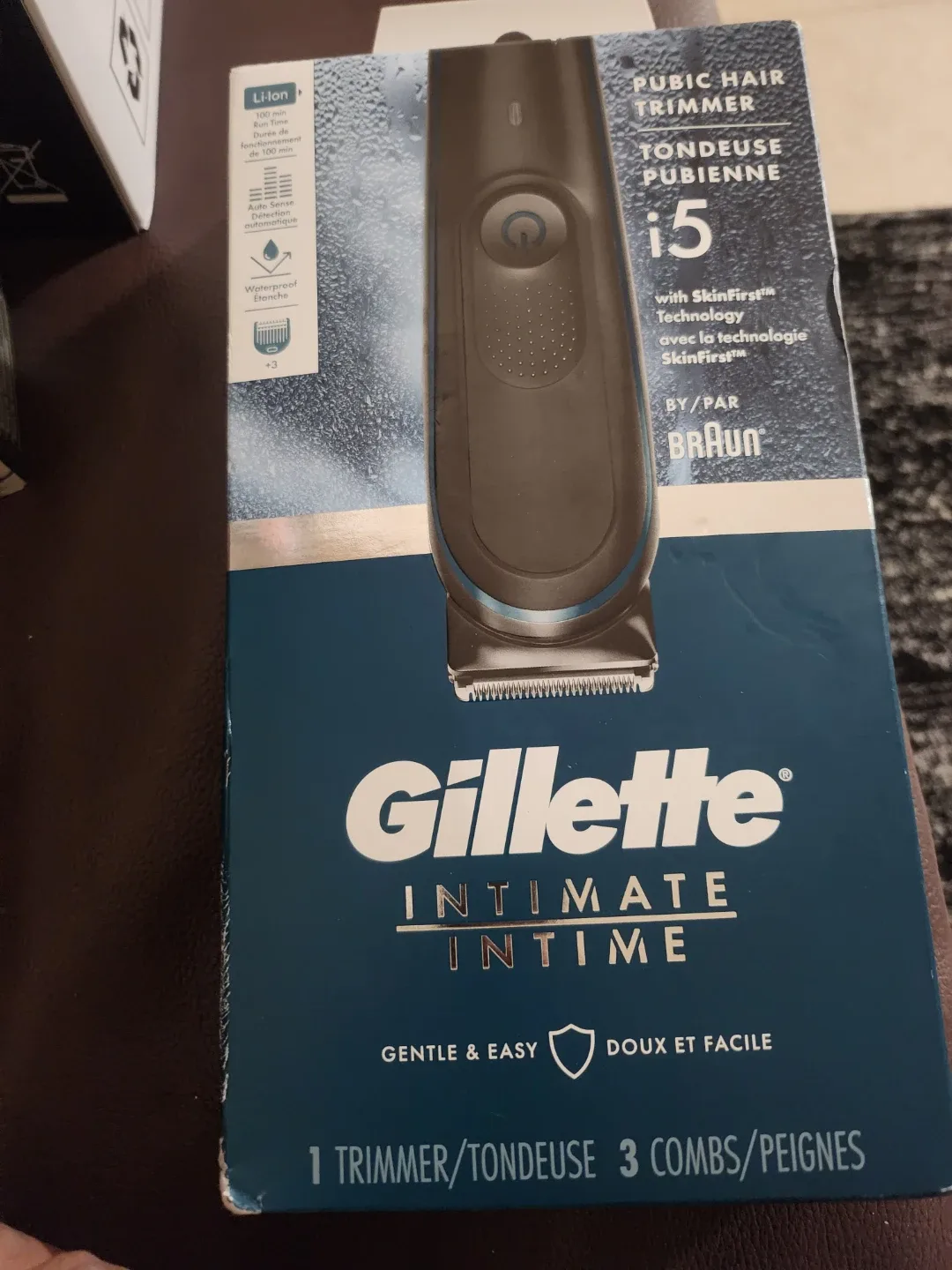 Gillette Intimate i5 Pubic Hair Trimmer - New