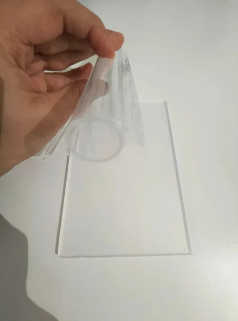 Acrylic Sheet with roller image indicator(2)