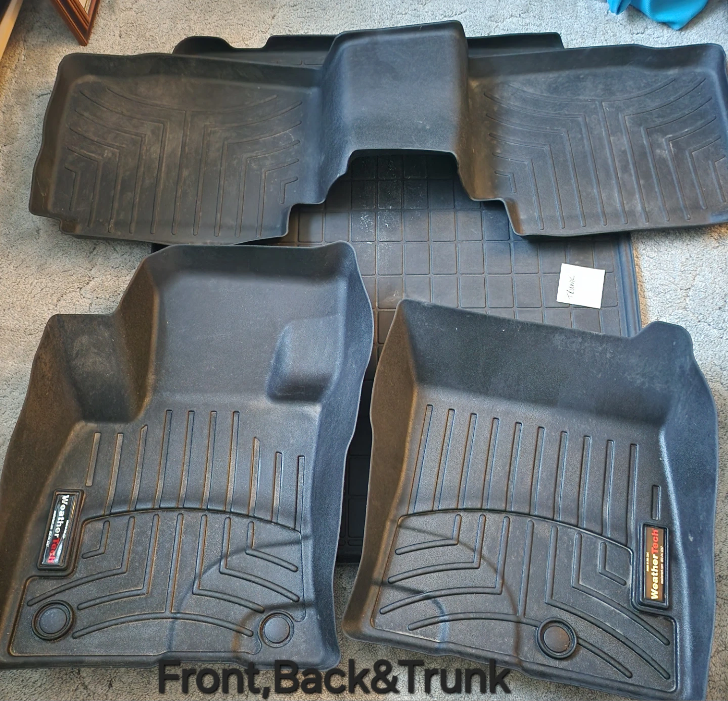 WeatherTech Floor Mats. Ford Escape