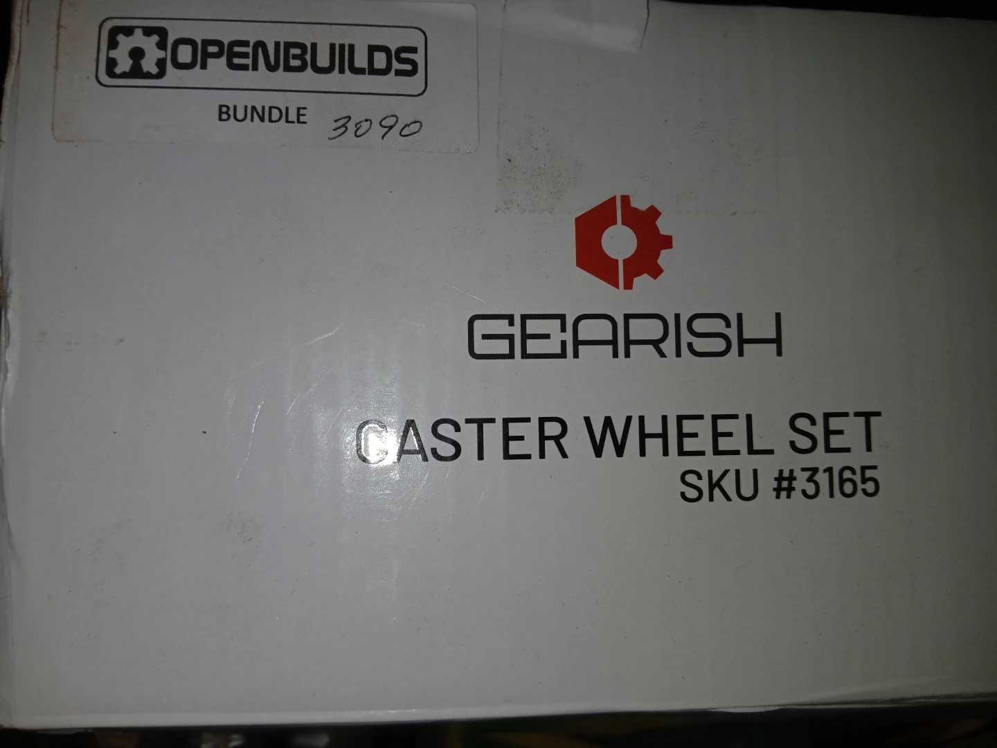 OpenBuilds Gearish Caster Wheel Set - New