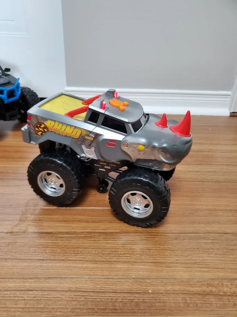 Rhino Monster Truck Toy medium size #cleanout