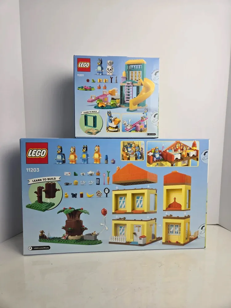 2 brand new bluey lego sets image indicator(2)