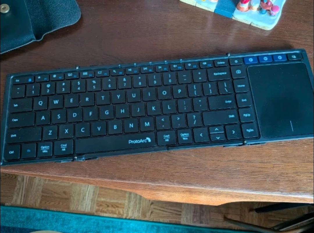 ProtoArc Foldable Keyboard with Touchpad