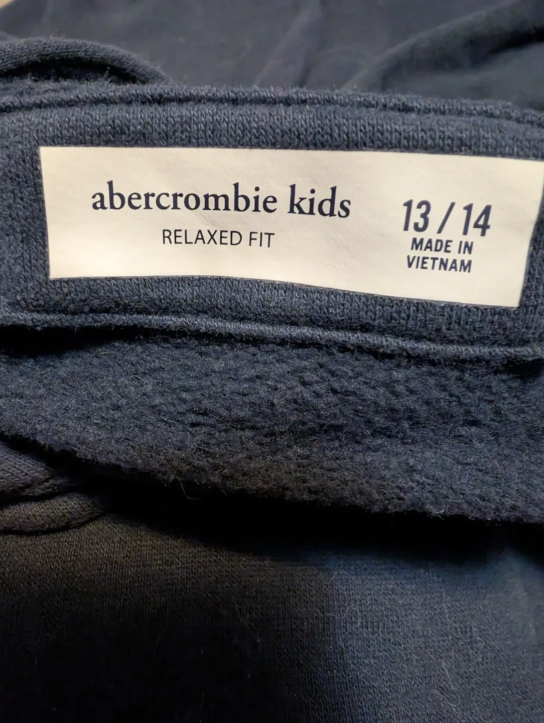Boys sz 13/14 (LG) Abercrombie hoodie image indicator(3)