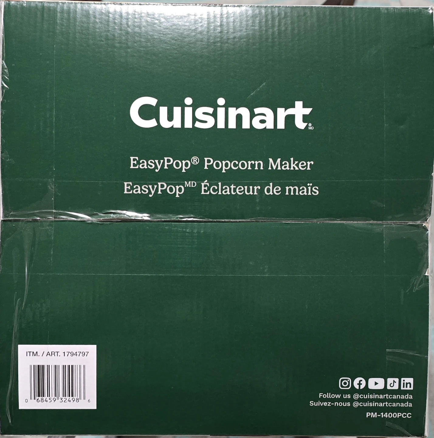 Cuisinart EasyPop Popcorn Maker - New in Box! - photo 4