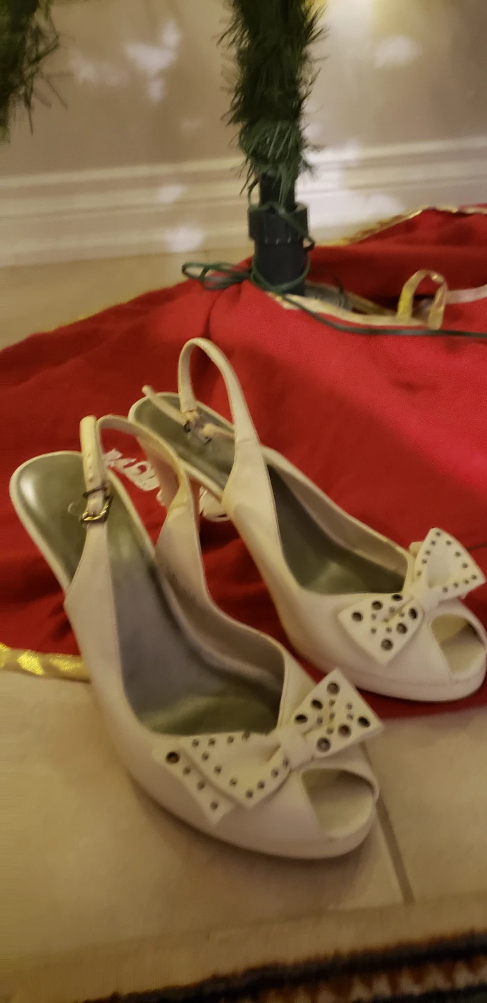 Off White Heels - Size 9 - photo 2