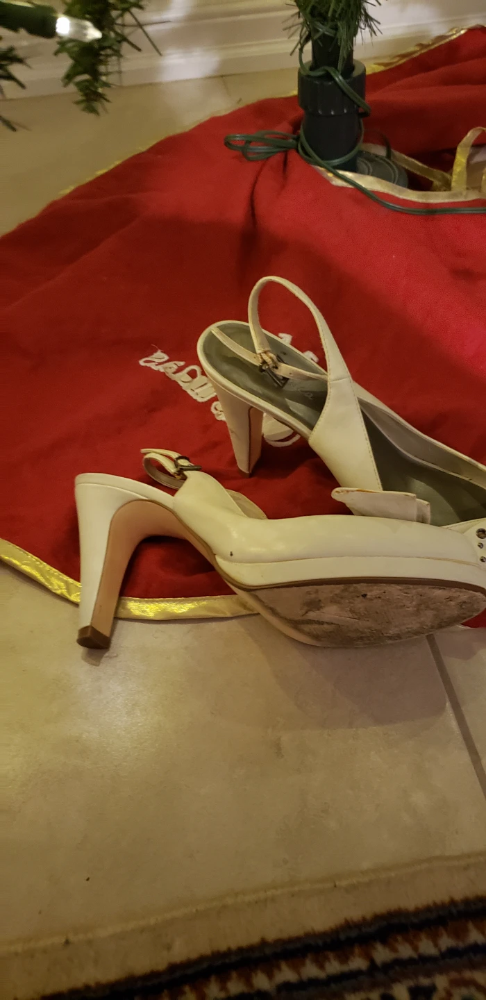 Off White Heels - Size 9 - photo 3
