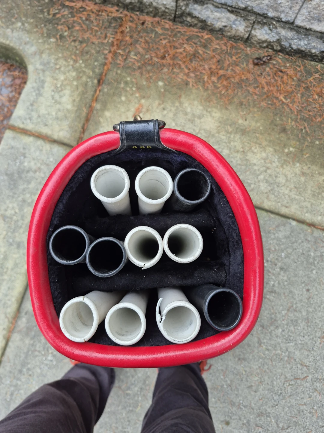 Spalding Golf Bag - Red & Black - photo 2