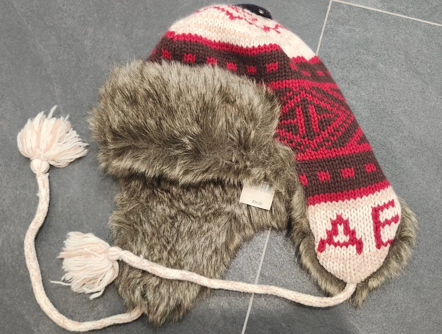 BNWT Abercrombie & Fitch Trapper Hat