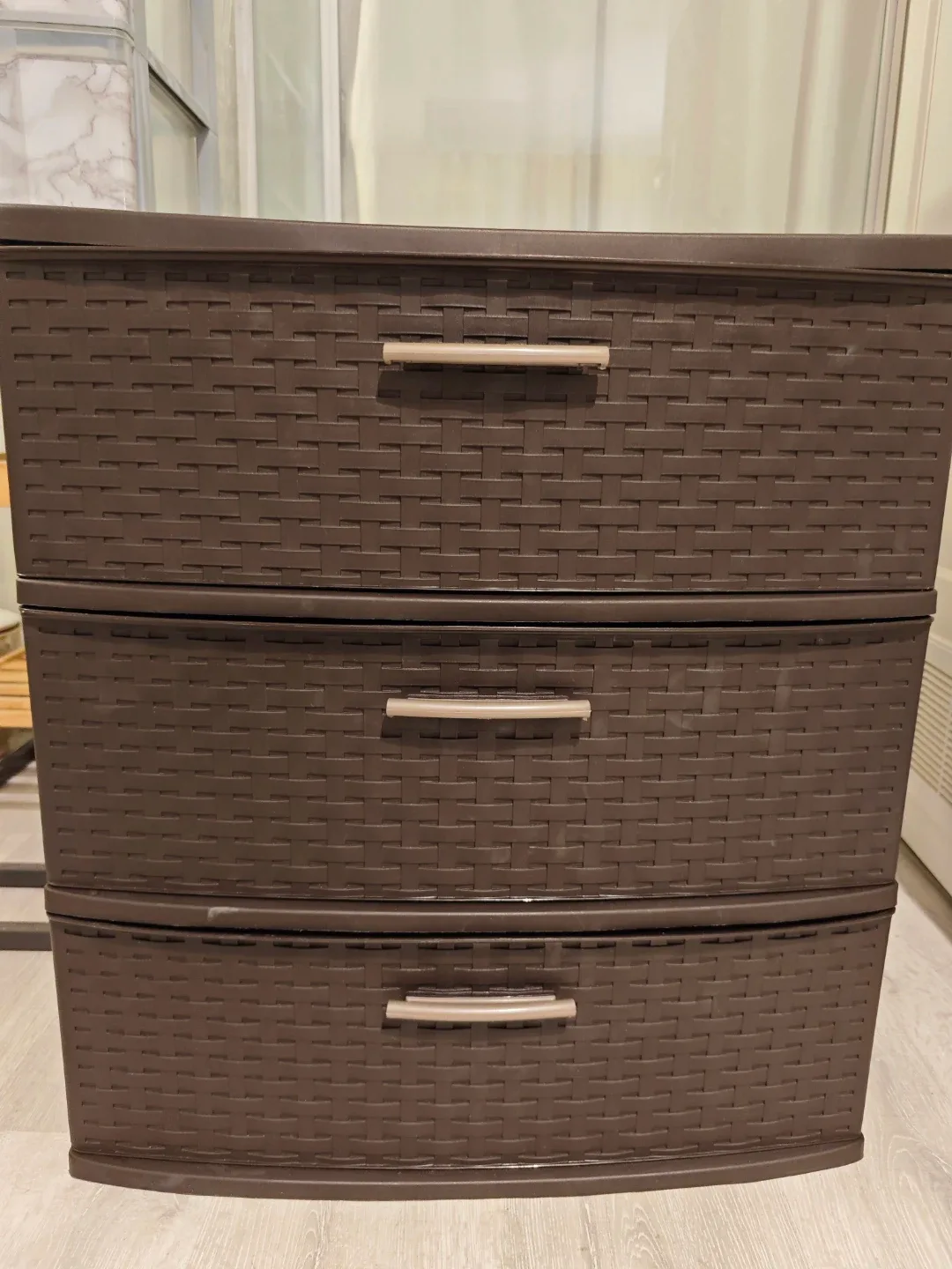 Sterilite 3-Drawer Plastic Storage Unit