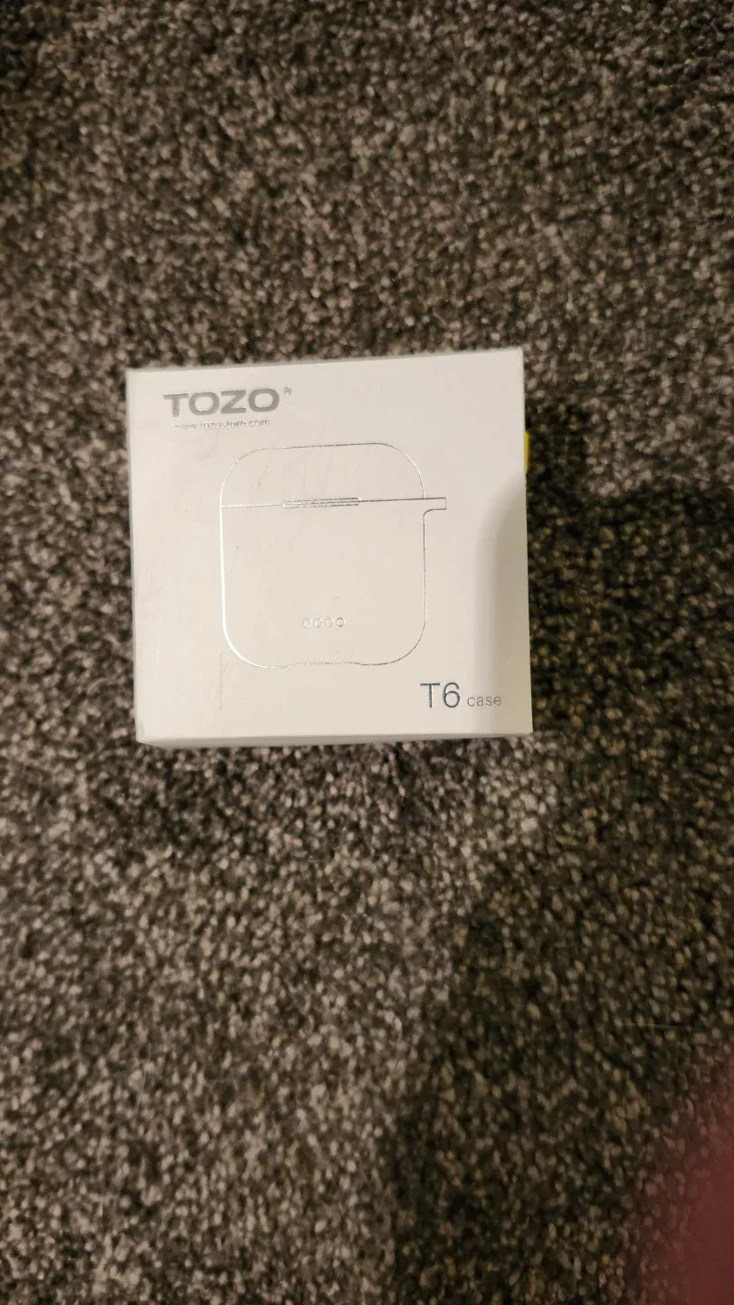 TOZO T6 Black Earbuds Case Cover - New! image indicator(2)