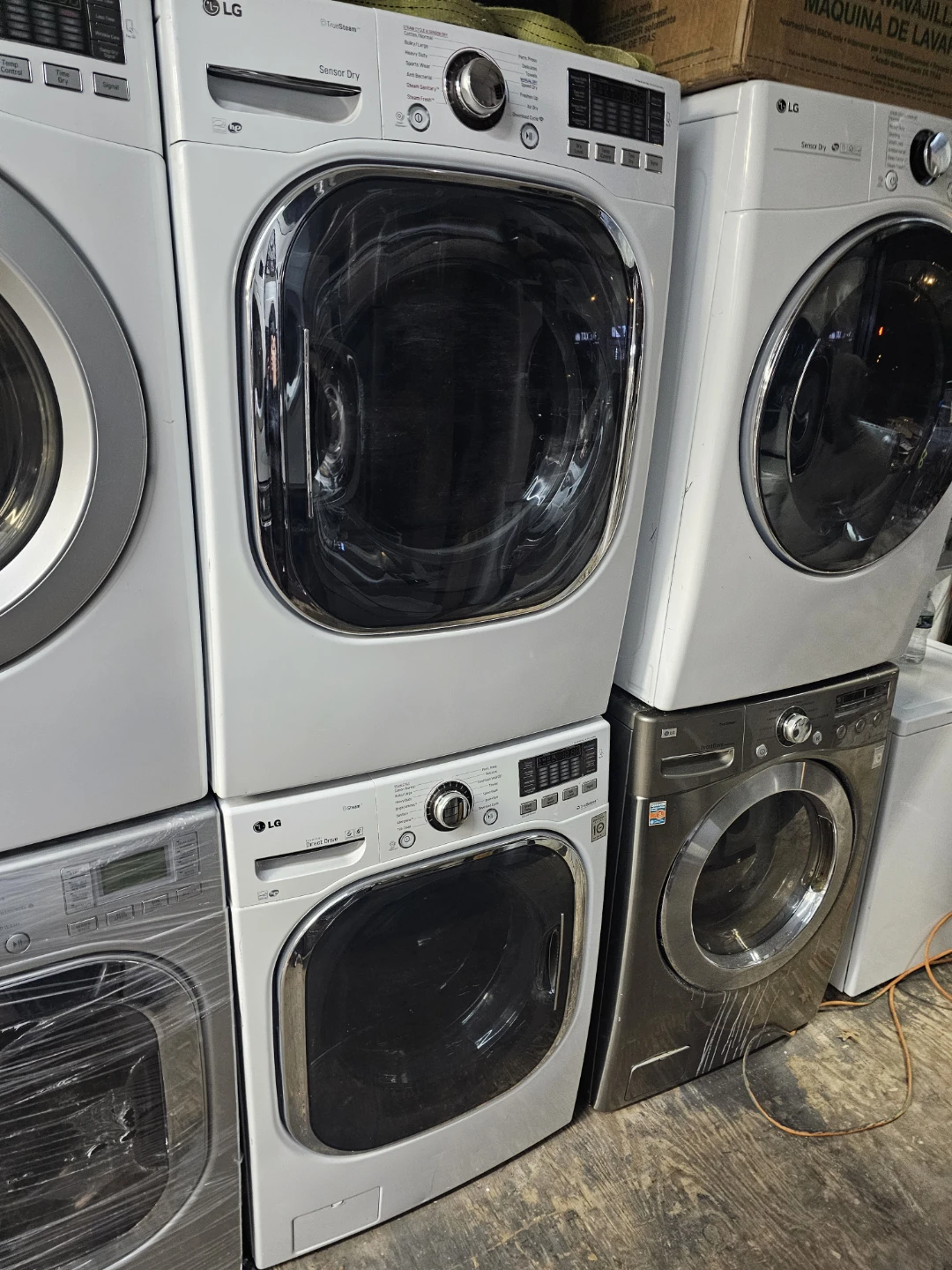 LG washer and dryer set FREE DELIVERY WARRANTY
