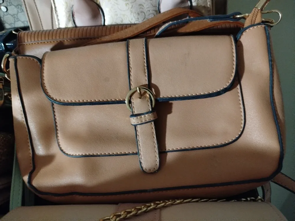 Tan Crossbody Bag