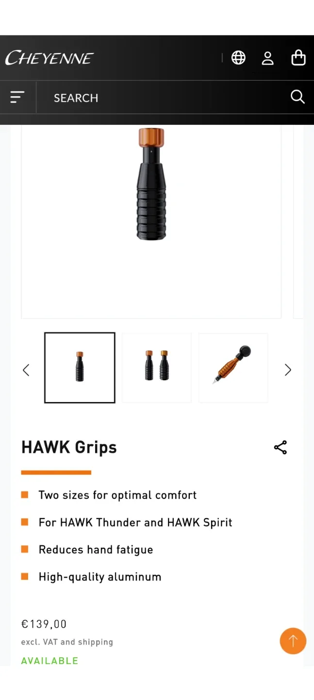 Cheyenne Hawk Spirit Tattoo Machine image indicator(4)