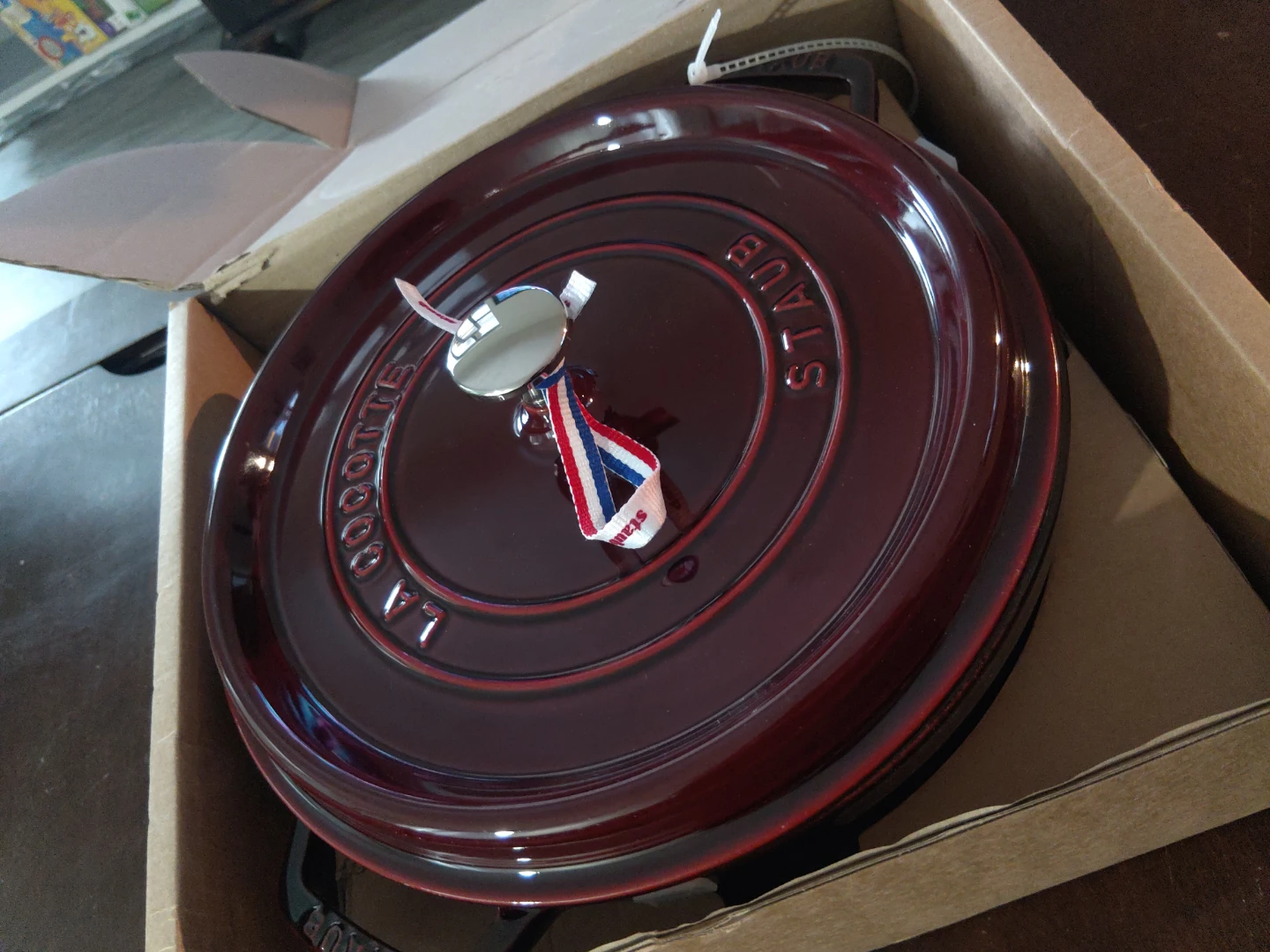 New Staub La Cocotte Dutch Oven, Grenadine