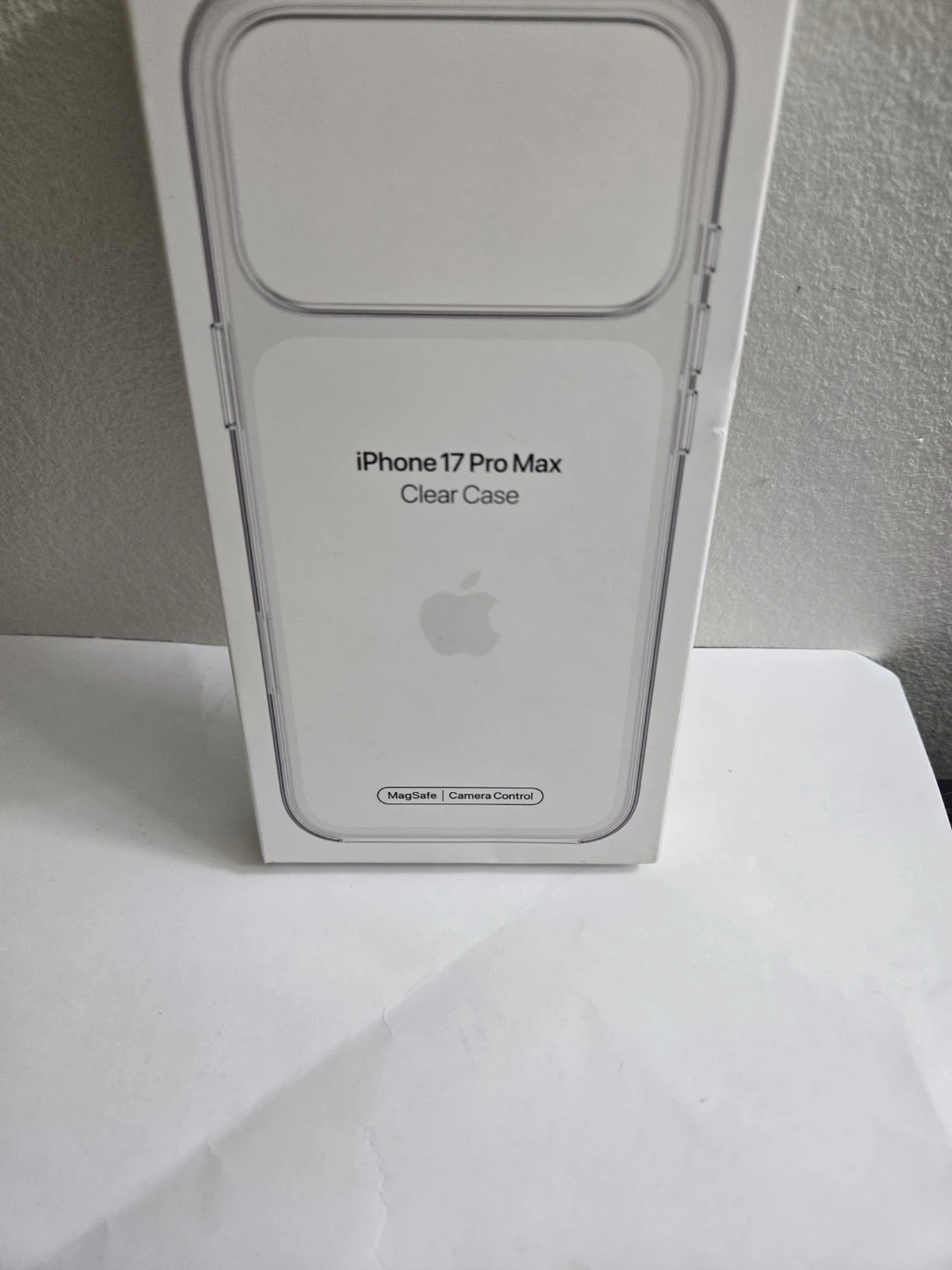 New iPhone 17 Pro Max Original Apple Clear Case