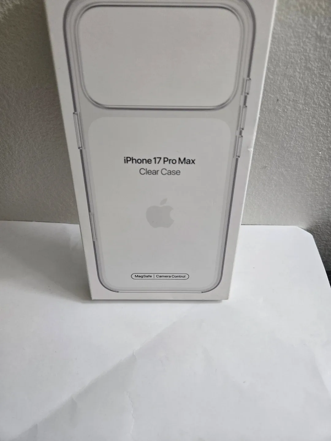 New iPhone 17 Pro Max Original Apple Clear Case